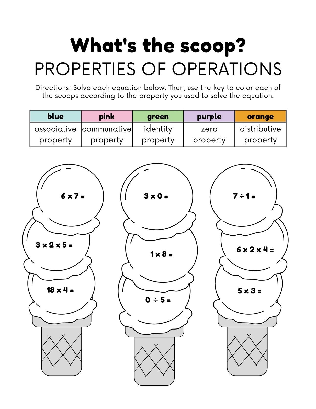 3rd grade math worksheets printable