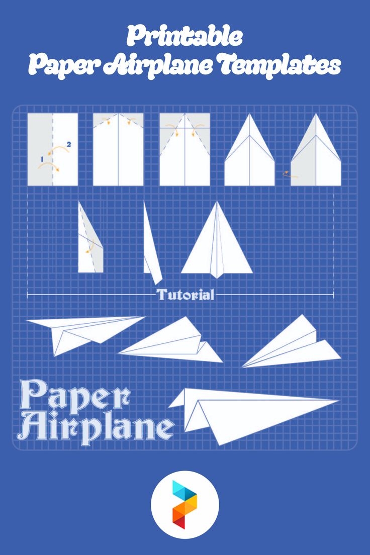 Paper Airplane Templates 14 Free PDF Printables Printablee