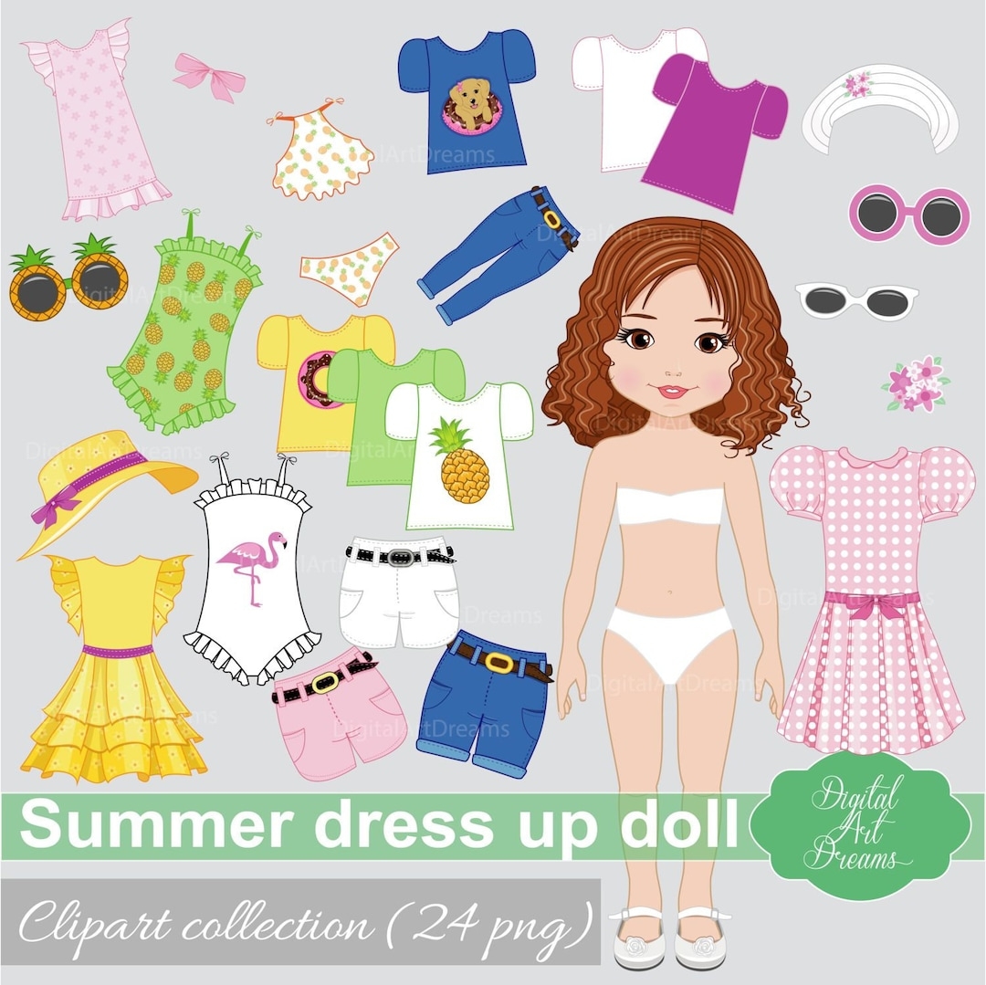 cut out paper dolls printable