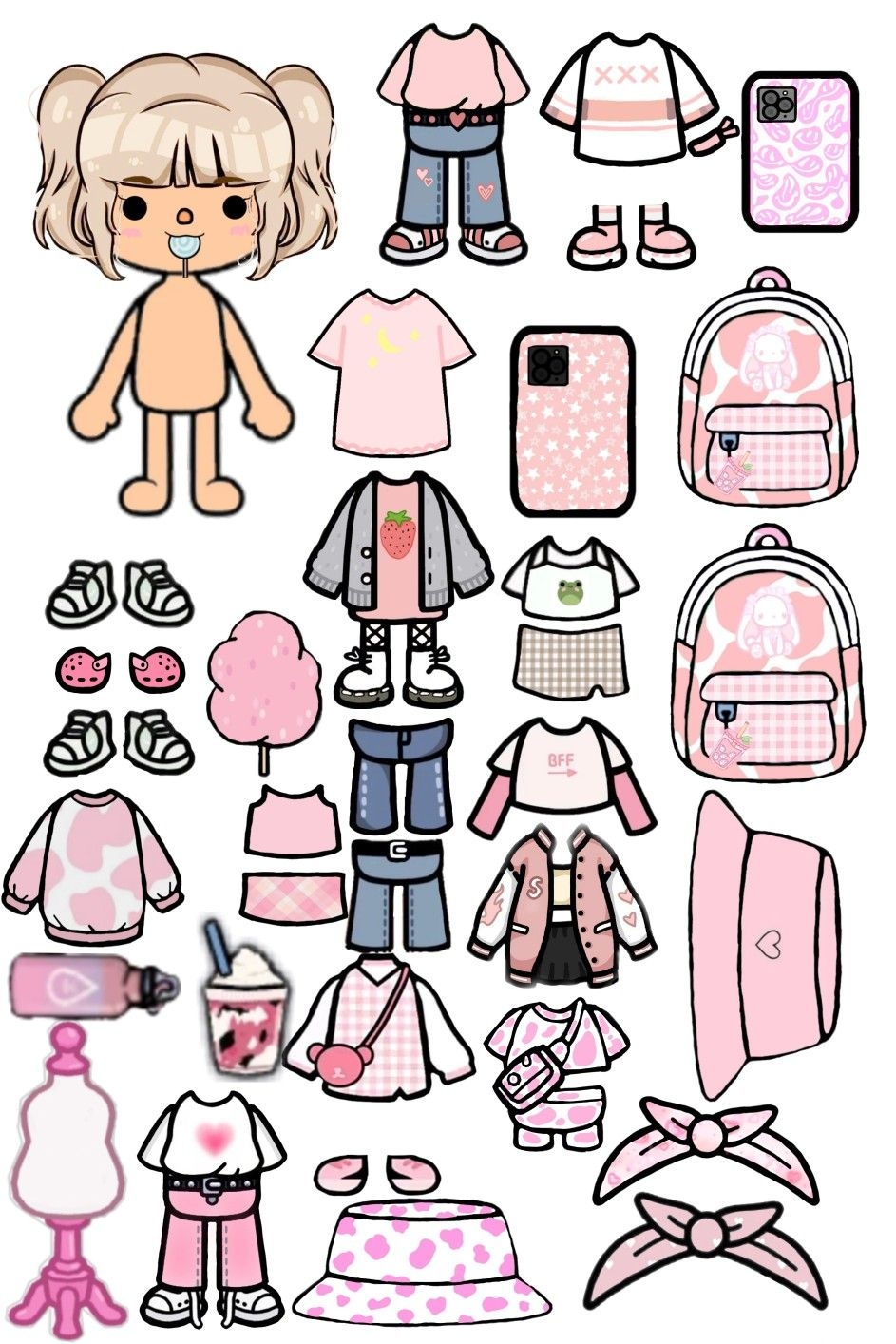 Paper Doll Template Discover 11 Paper Doll Toca Boca Ideas Paper Dolls Diy Paper Dolls And More