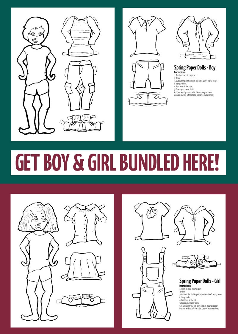 printable cut out paper doll template