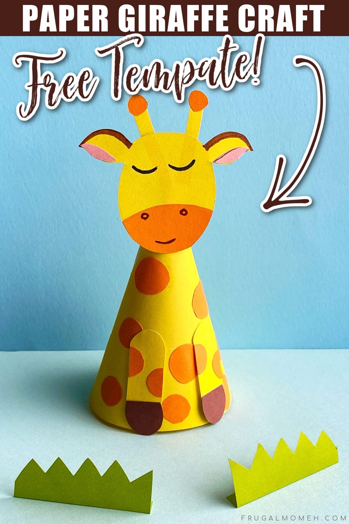Paper Giraffe Craft For Kids Frugal Mom Eh Paper Giraffe Craft For Kids Frugal Mom Eh