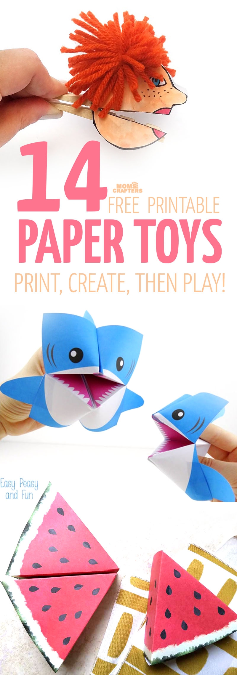 Paper Toy Templates 14 Free Printables To Craft And Play Paper Toy Templates 14 Free Printables To Craft And Play