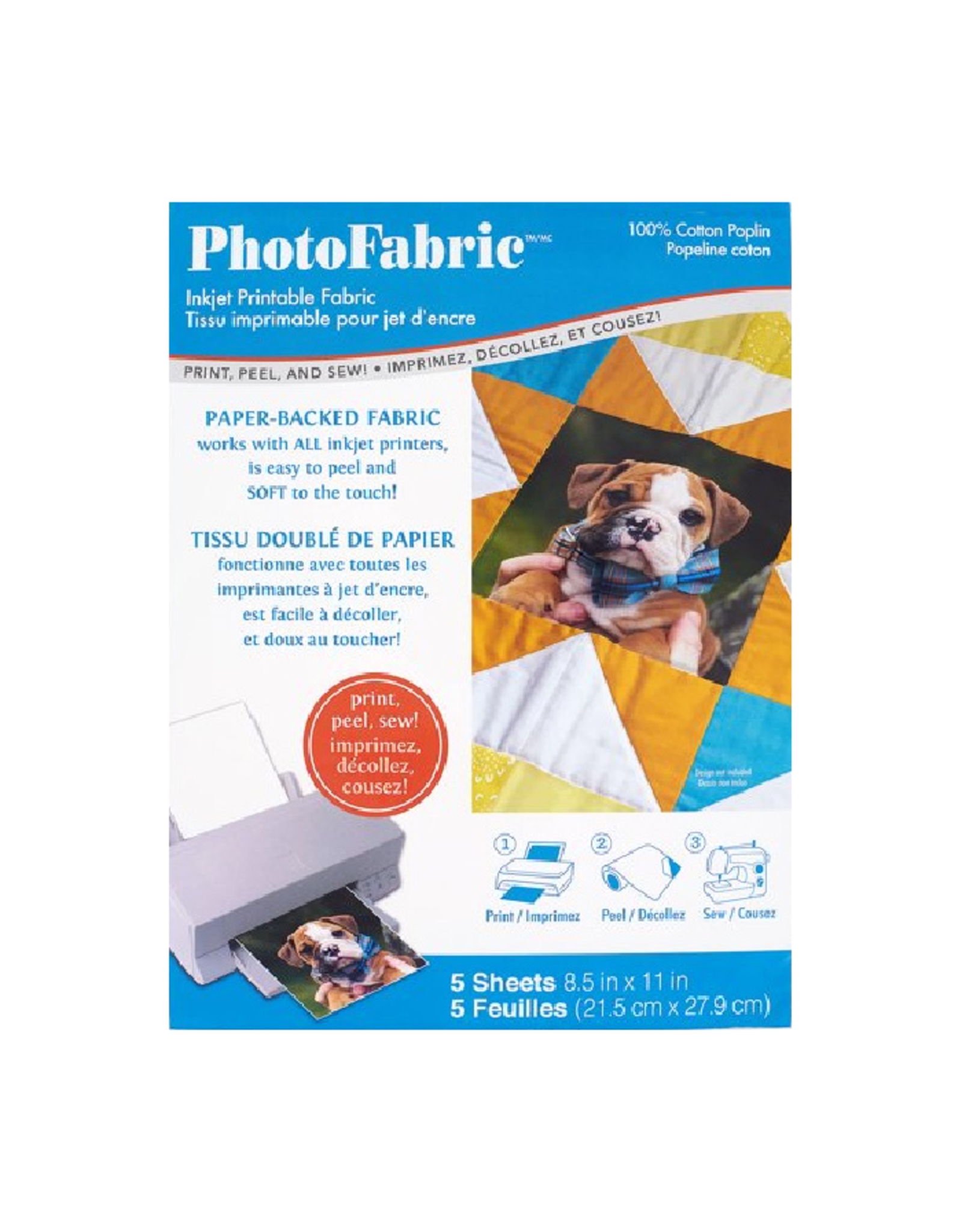 Photo Fabric Inkjet Printable Fabric Picking Daisies