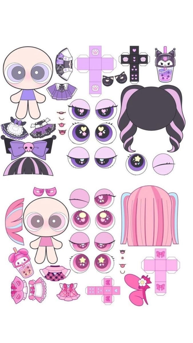 Pin By Amy Ottoson On Kawaii Hello Kitty Colouring Pages Paper Doll Template Hello Kitty Crafts
