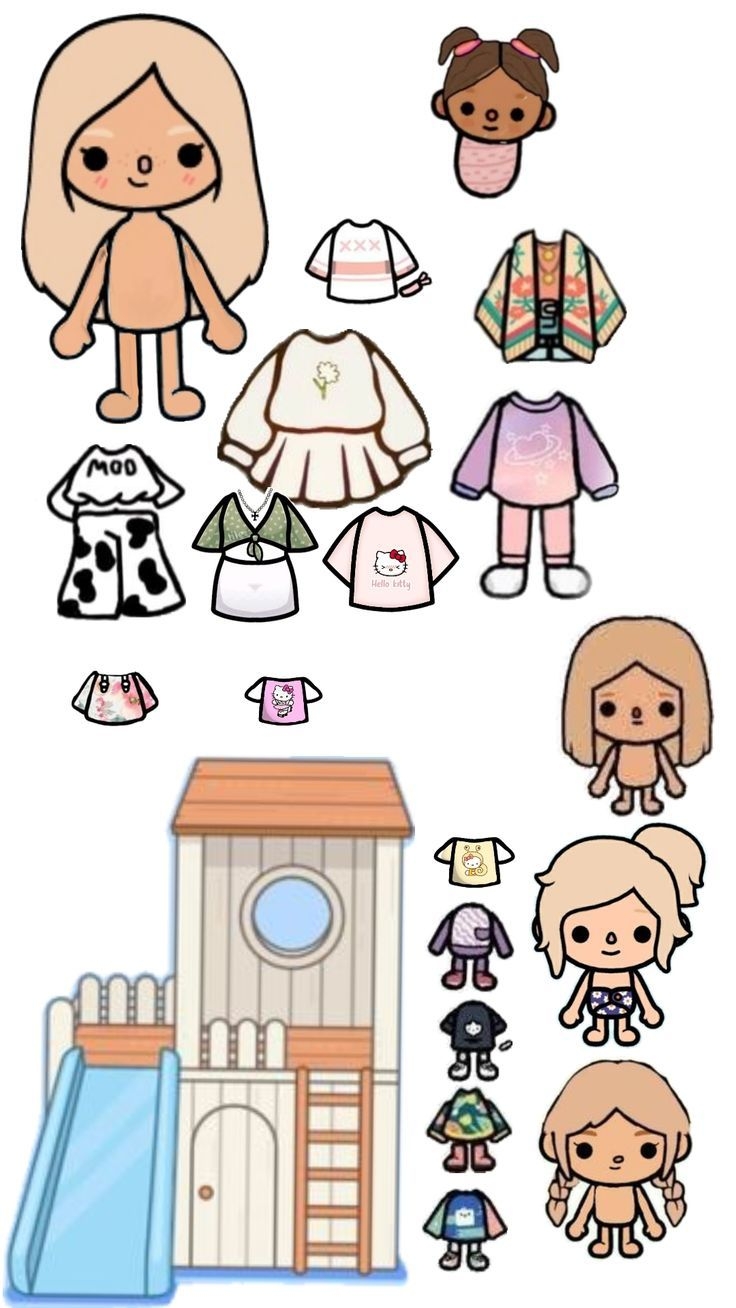 Pin By Christin Hochgr fe On Toca Boca In 2025 Paper Doll Template Paper Doll Printable Templates Custom Paper Dolls