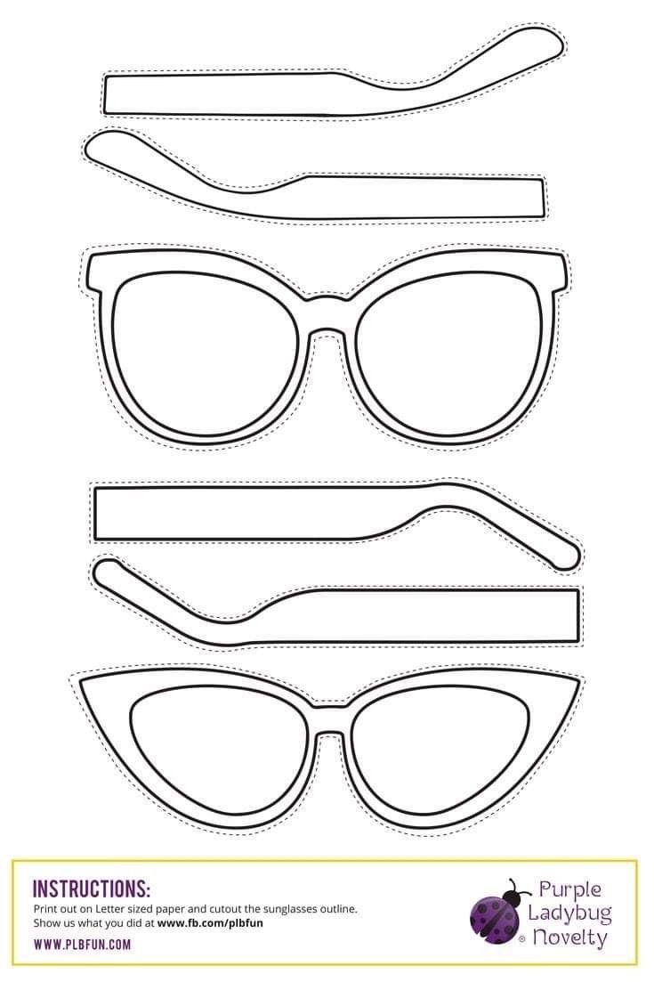 Pin By Loredana Plescia On Carnevale Purple Ladybugs Diy Glasses 3d Pen