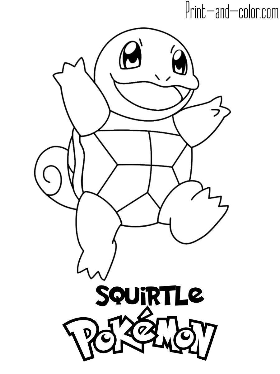 coloring pages printable pokemon