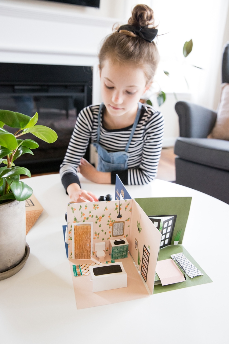 paper dollhouse printable