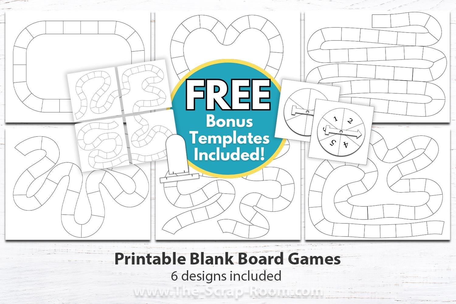 board game template printable