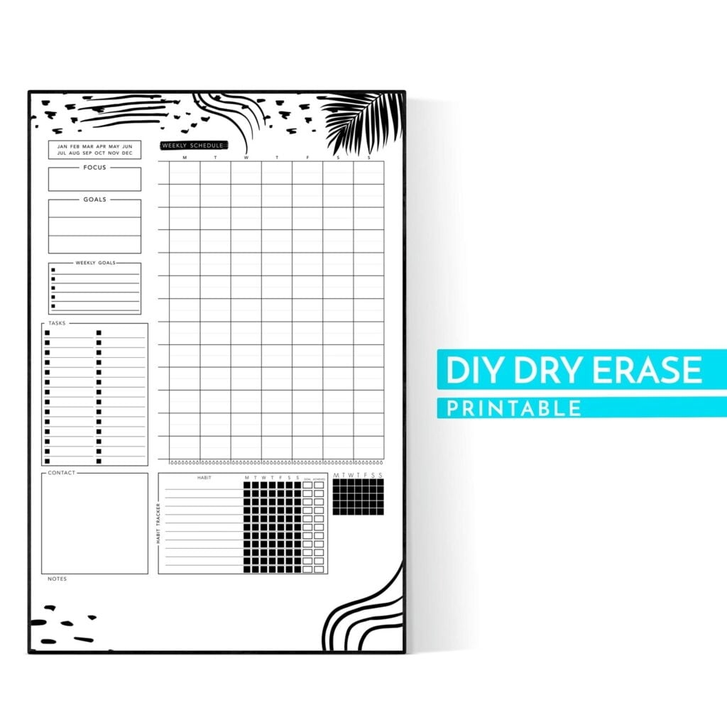 Printable Dry Erase Paper Printable Party Favors Printable Dry Erase Paper Printable Party Favors