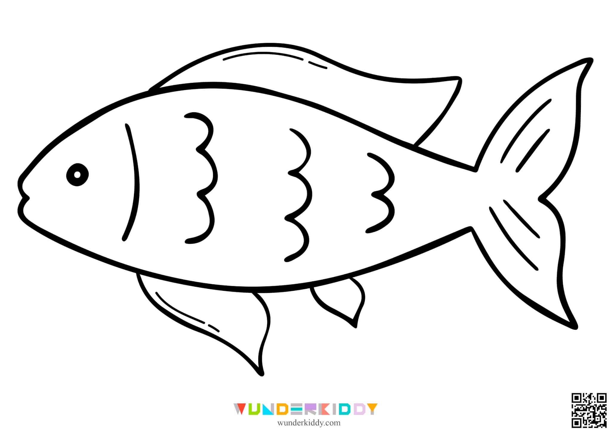 printable fish template free