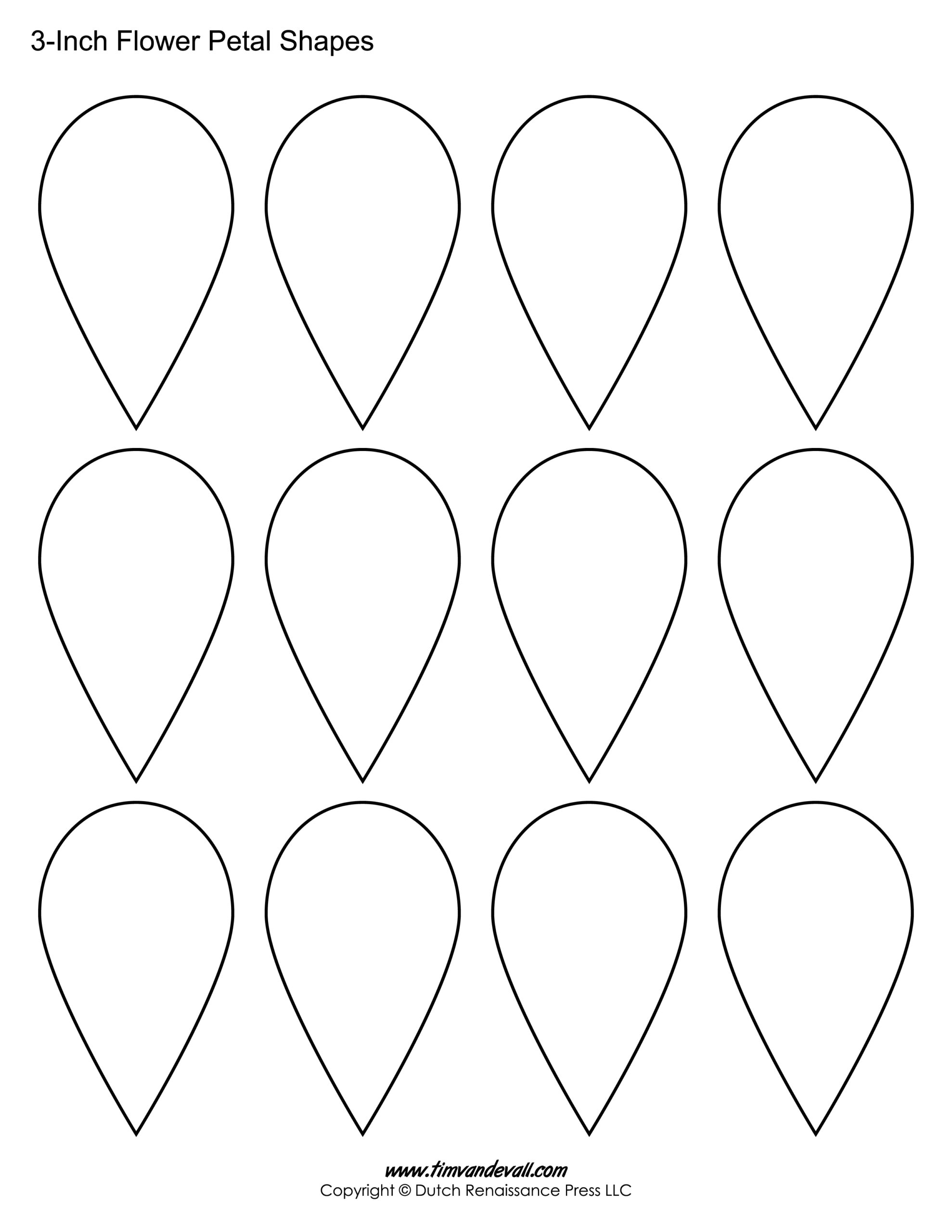 paper flower templates printables