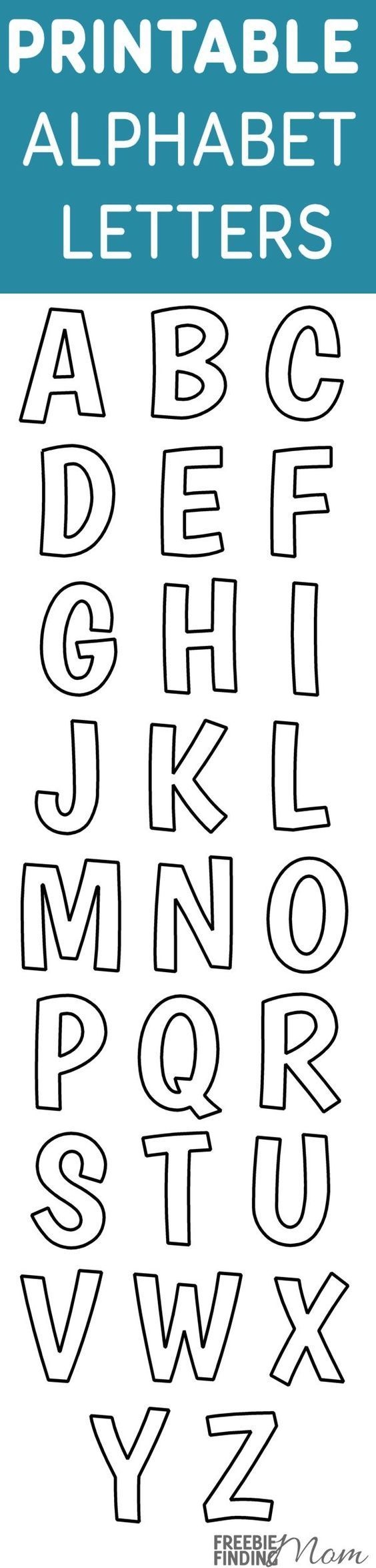 printable letter a template