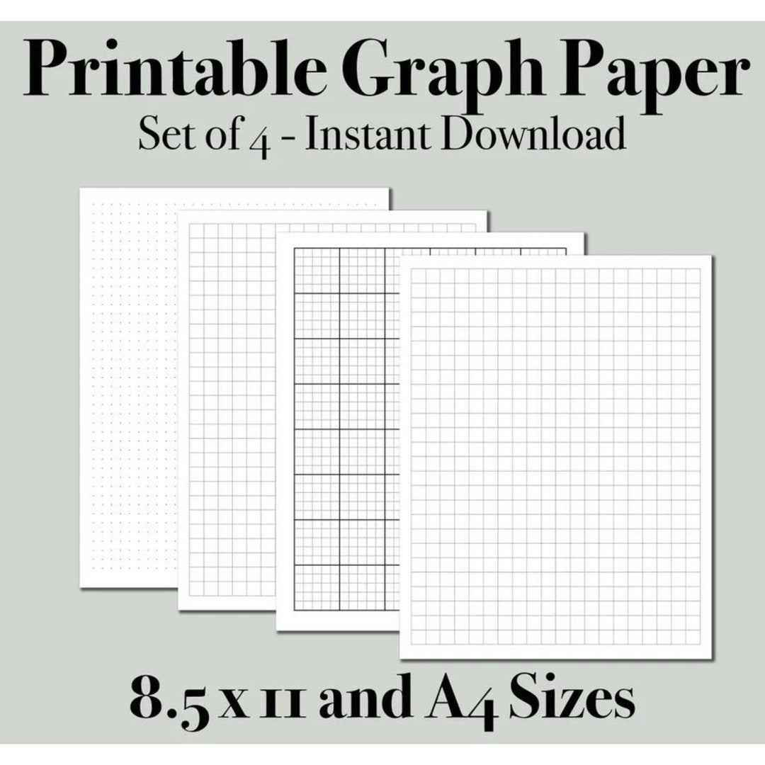 graph paper 8.5 x 11 printable