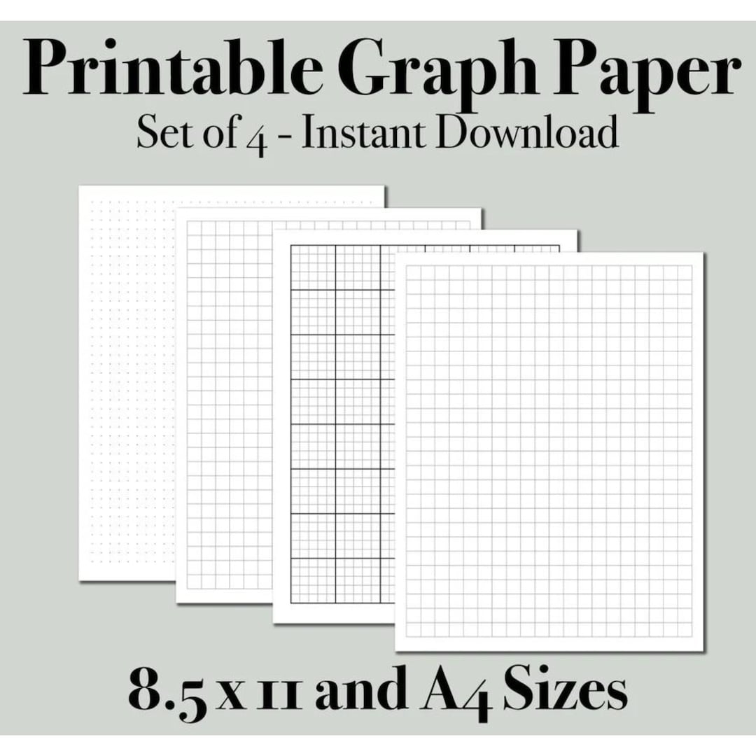 graph paper printable 8.5 x 11