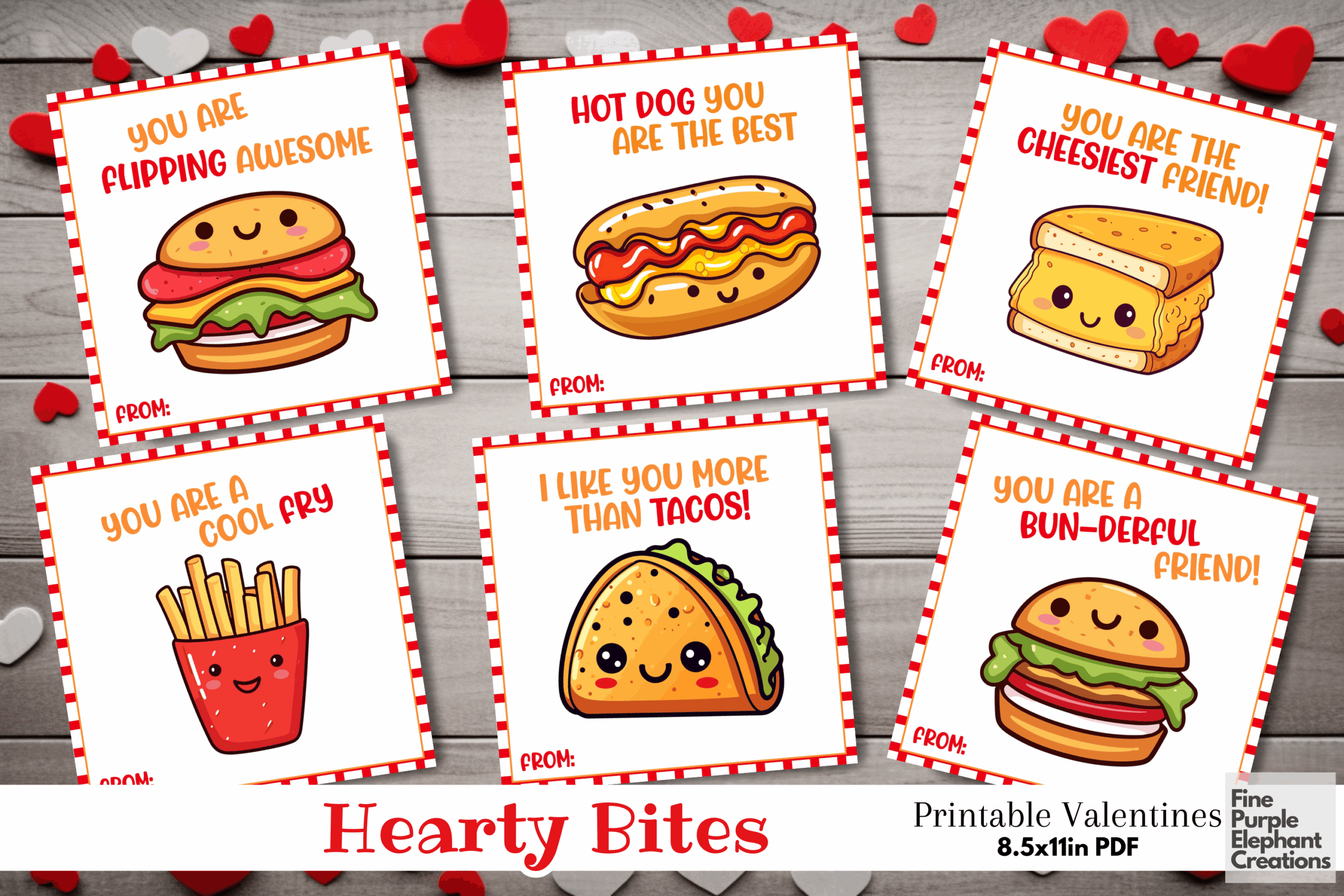 printable food paper