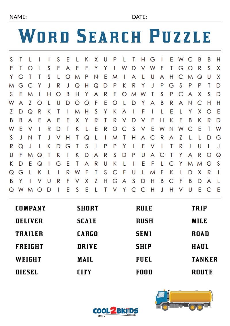 free large printable word search puzzles