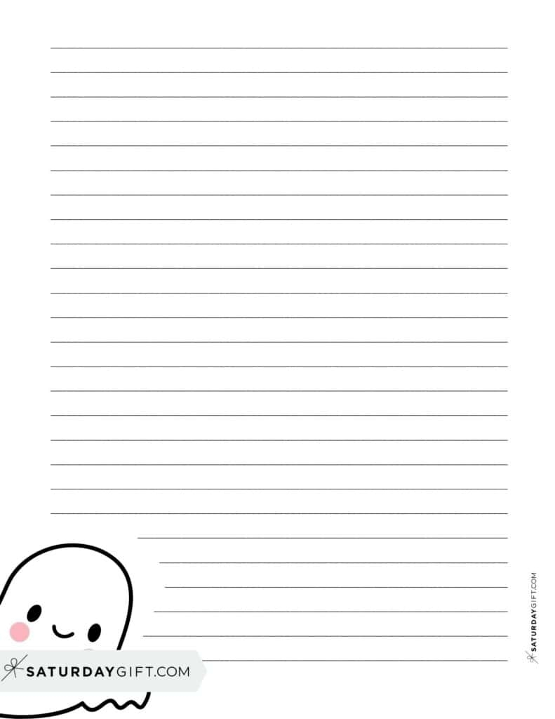 Printable Letter Paper 37 Cute Decorative Writing Papers SaturdayGift