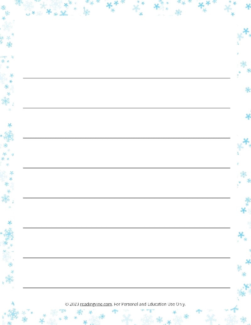 Printable Lined Paper Over 100 Writing Paper Designs