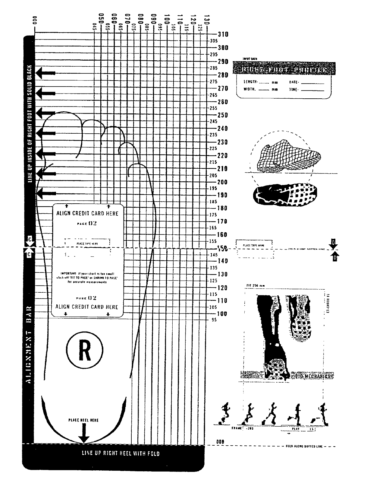 Printable Men 039 s Shoe Size Chart With Width Foot Sizing Chart Shoe Size Template PDF Download