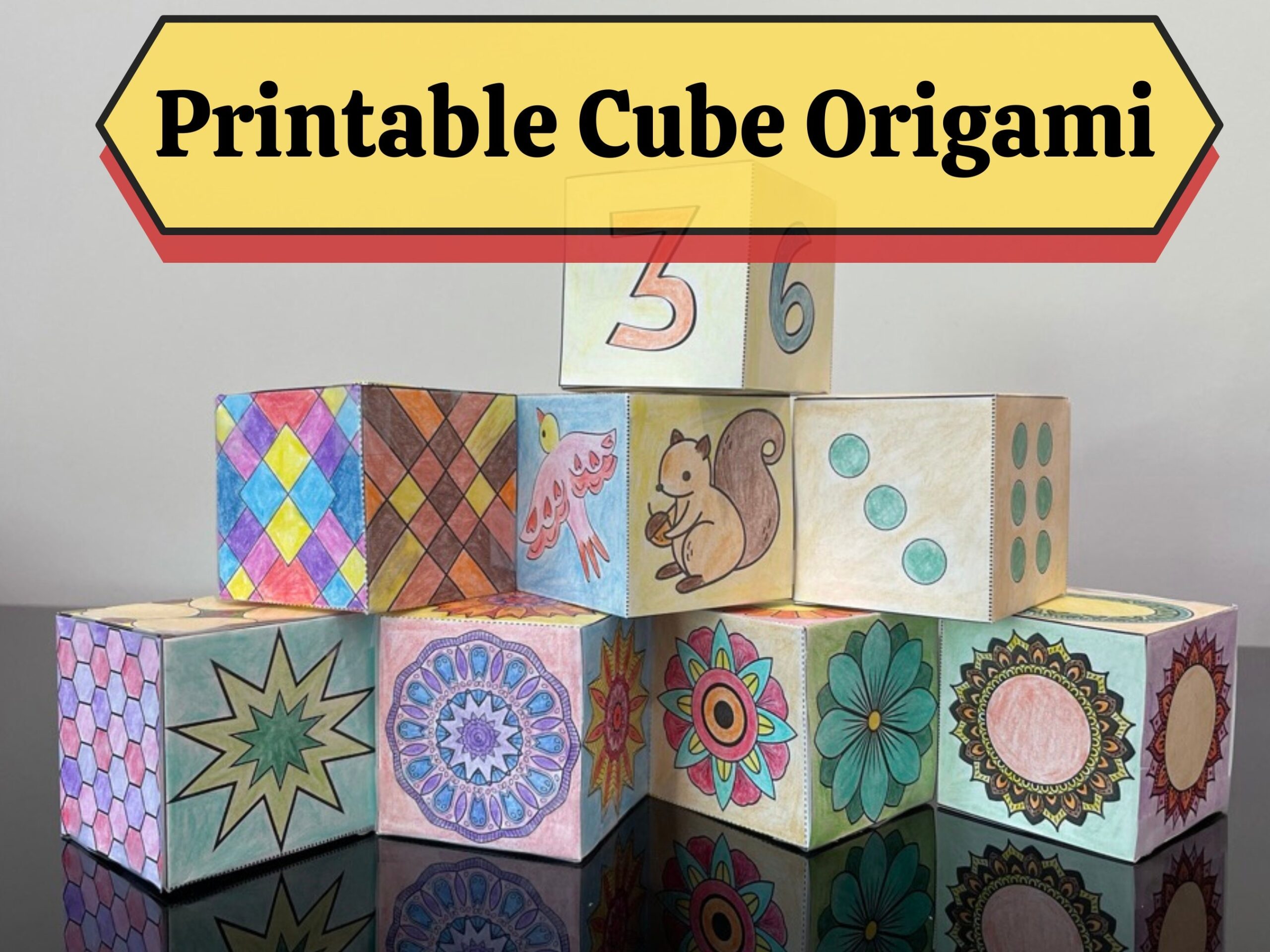 printable paper boxes patterns
