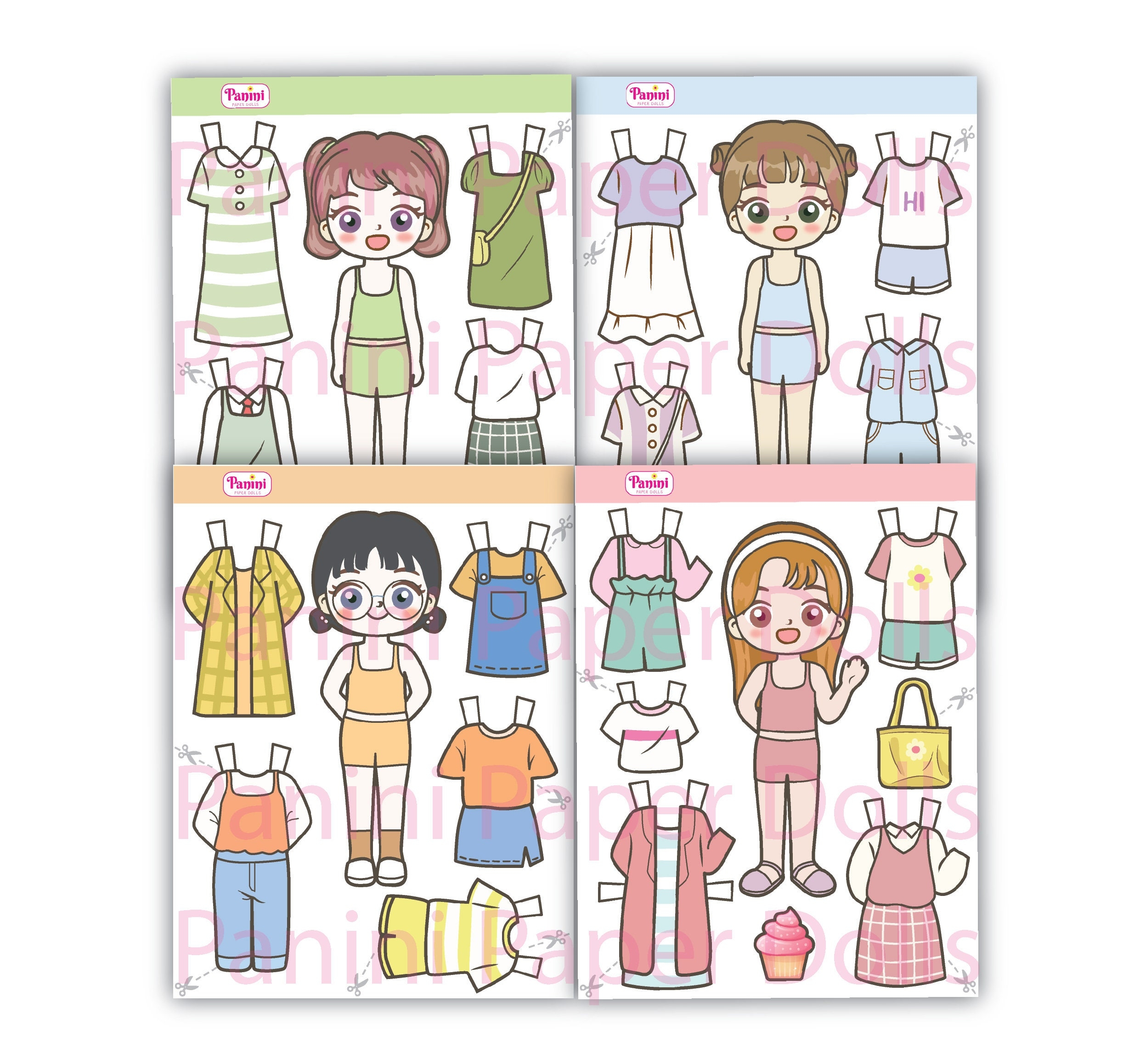 printable kawaii paper crafts