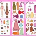 Printable Paper Doll Dress Up Girls Korean Paper Doll Kpop Doll Inspired Kids Toys Instant Digital Download Barbie Doll Dress Up Etsy