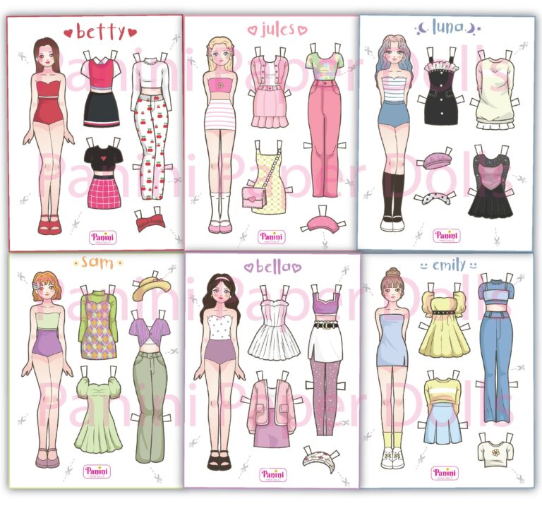 Printable Paper Doll Dress Up Girls Korean Paper Doll Kpop Doll Inspired Kids Toys Instant Digital Download Etsy