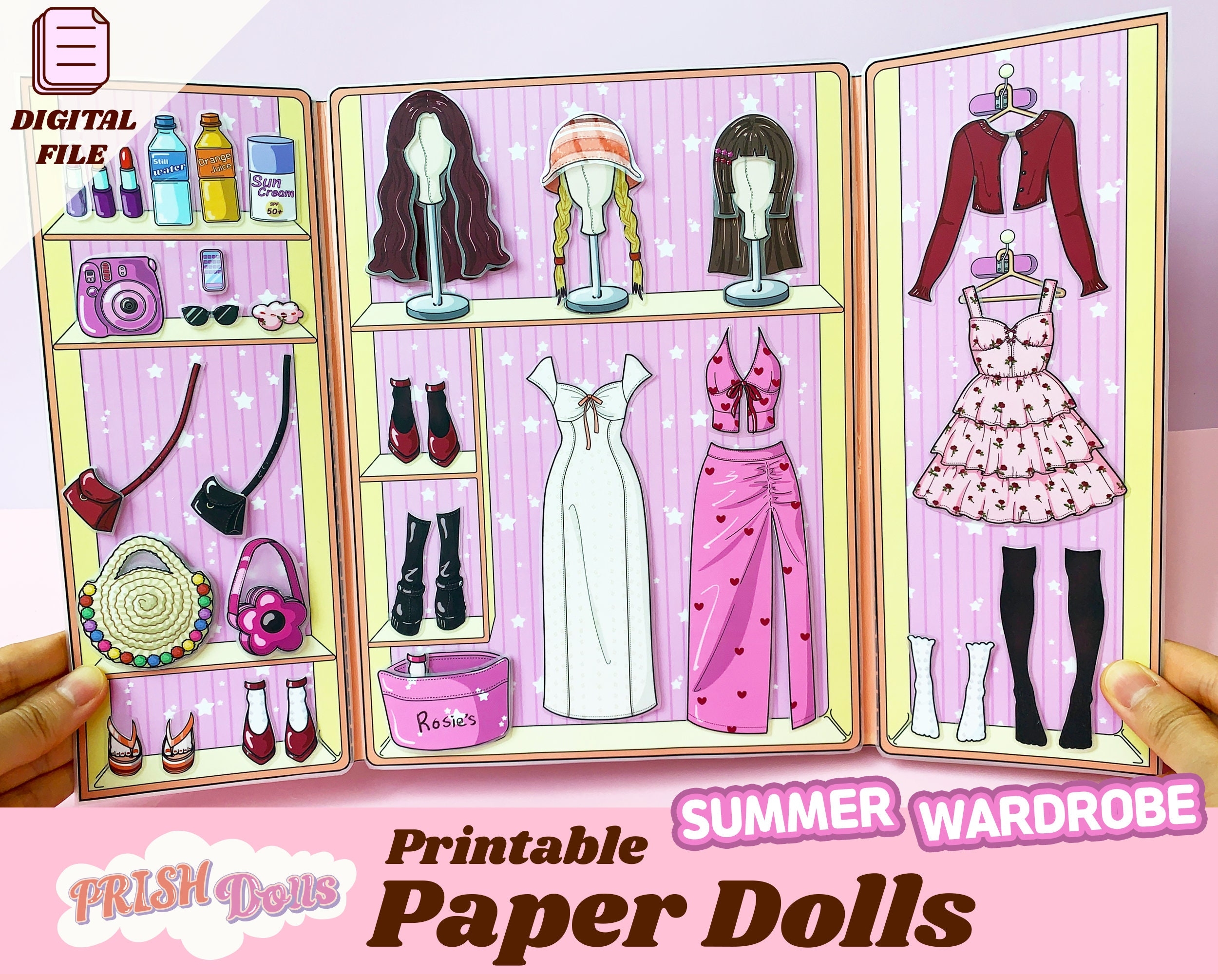 printable paper dolls and clothes