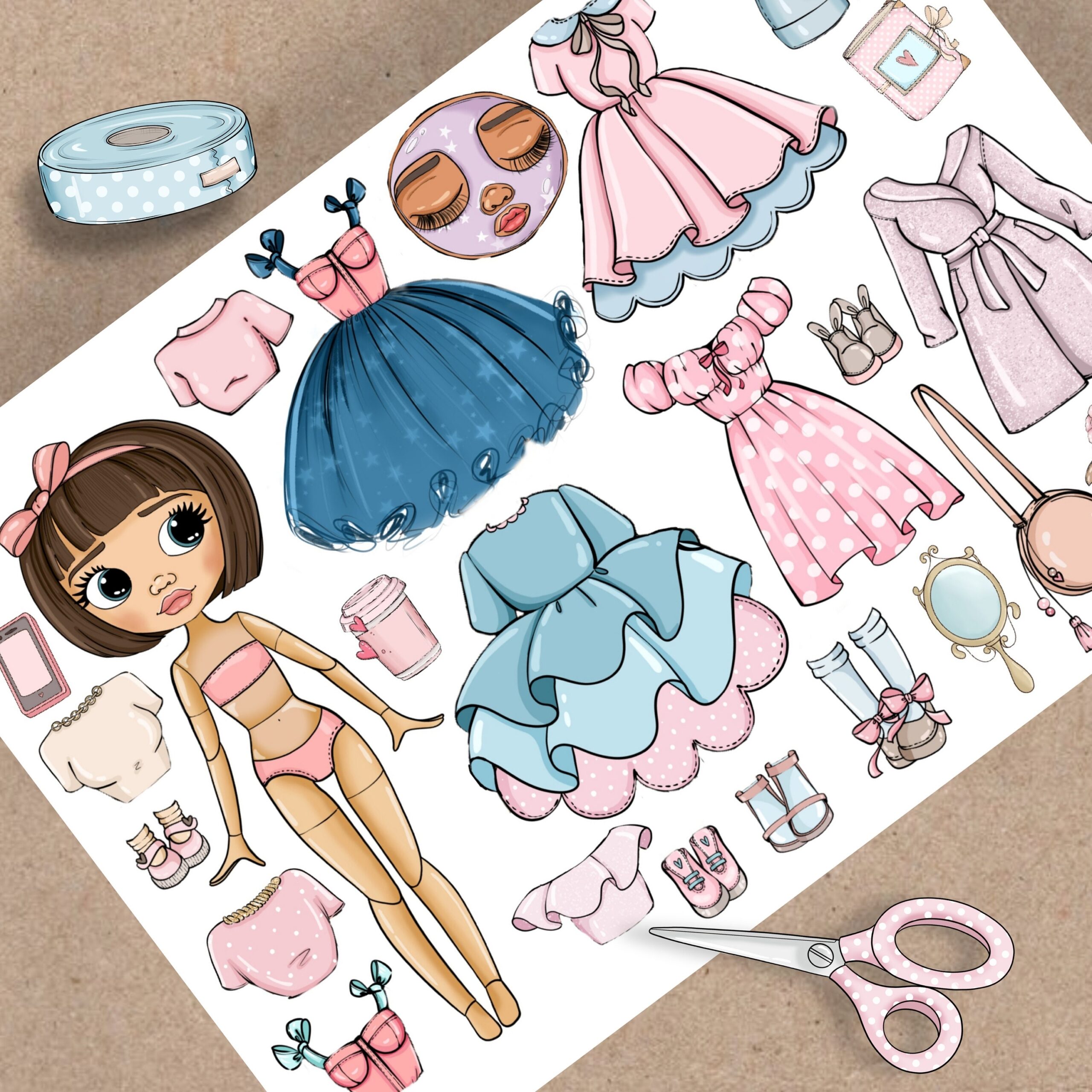 Printable Paper Dolls With Clothes Store