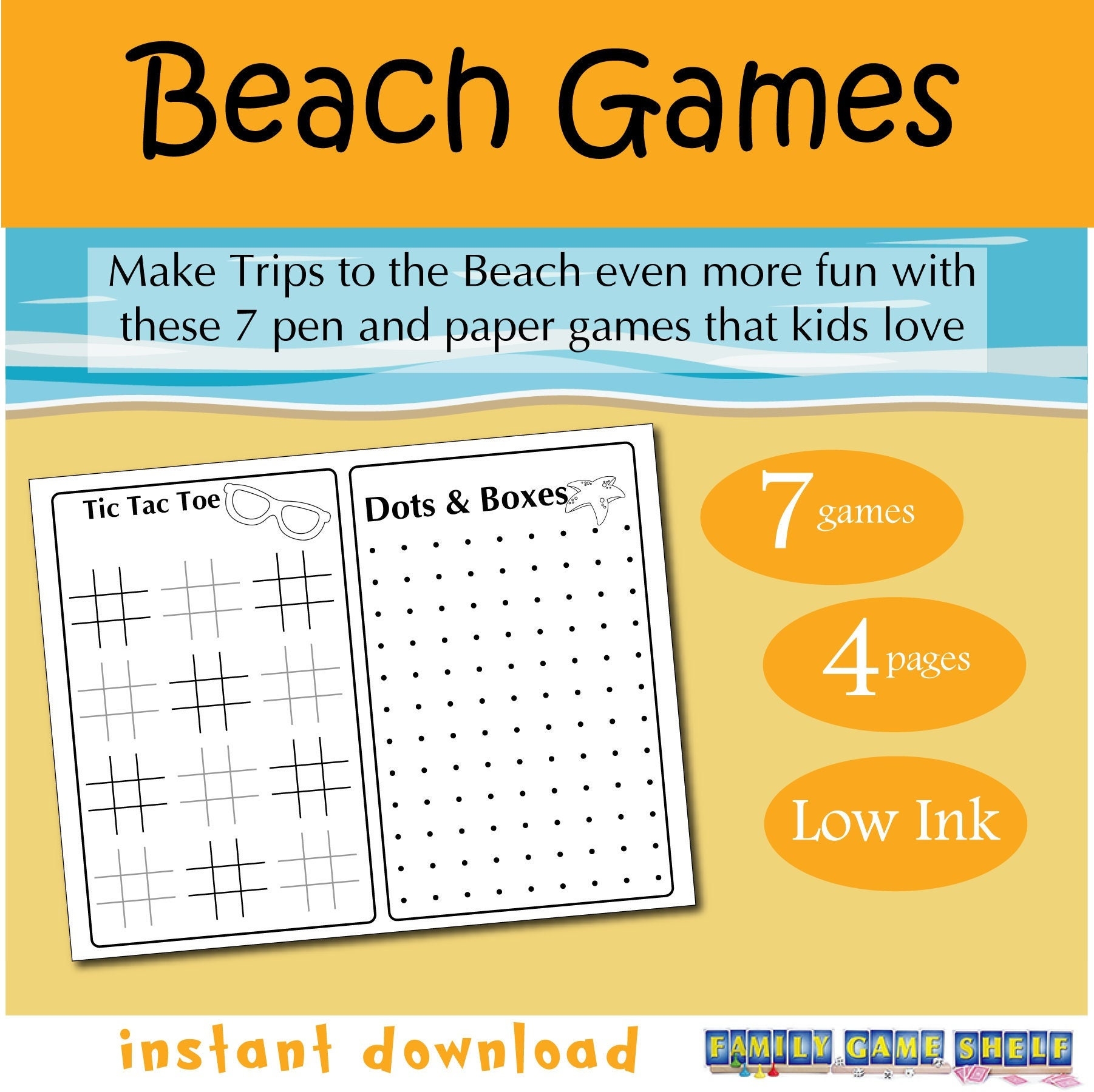 printable paper games