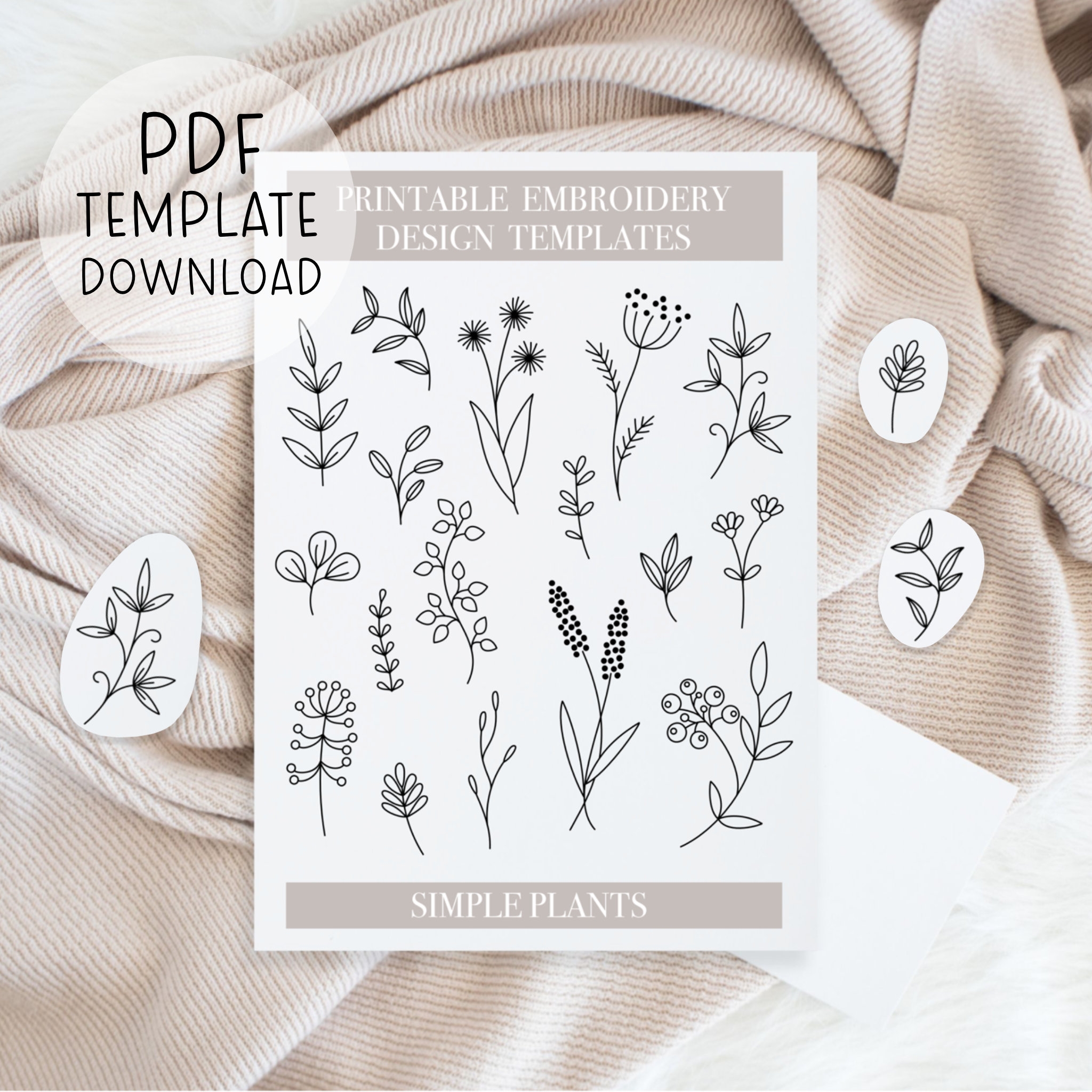 Printable Plants Embroidery Patterns Sheet Floral Hand Embroidery Designs DIY Embroidery Patch Designs Download For Stick And Stitch DIY Etsy Printable Plants Embroidery Patterns Sheet Floral Hand Embroidery Designs DIY Embroidery Patch Designs Download For Stick And Stitch DIY Etsy