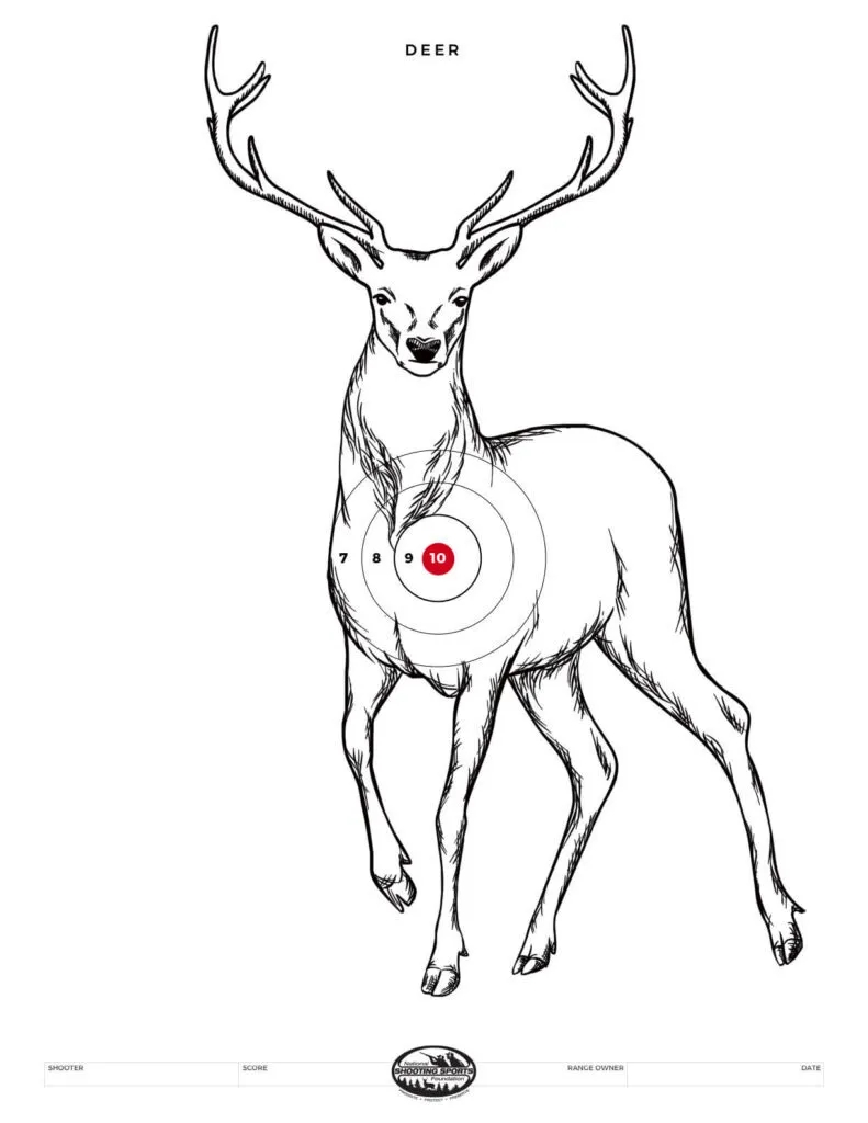 printable paper shooting targets