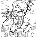 Printable Spiderman Coloring Pages Free Fun For All Ages