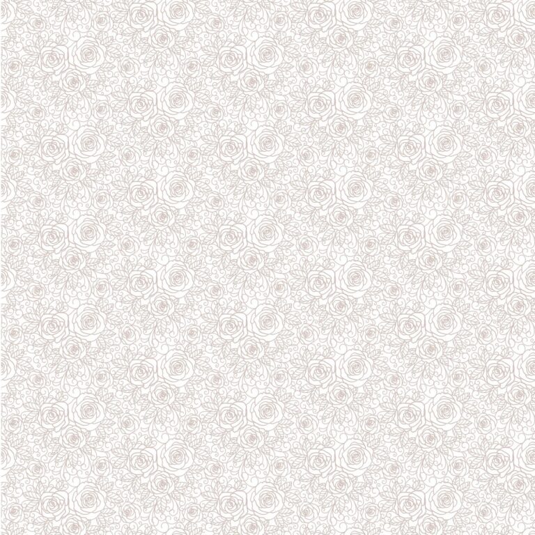 Printable Wallpaper Ivory Floral The Modern Dollhouse