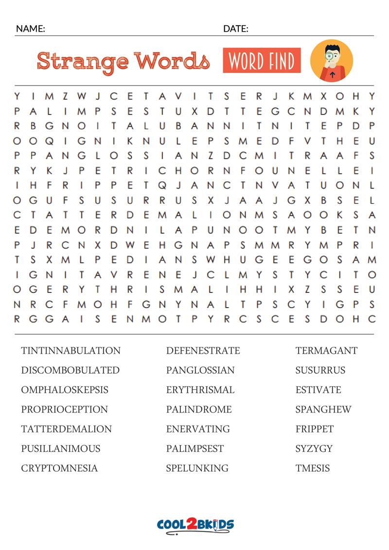 free printable word find puzzles for adults