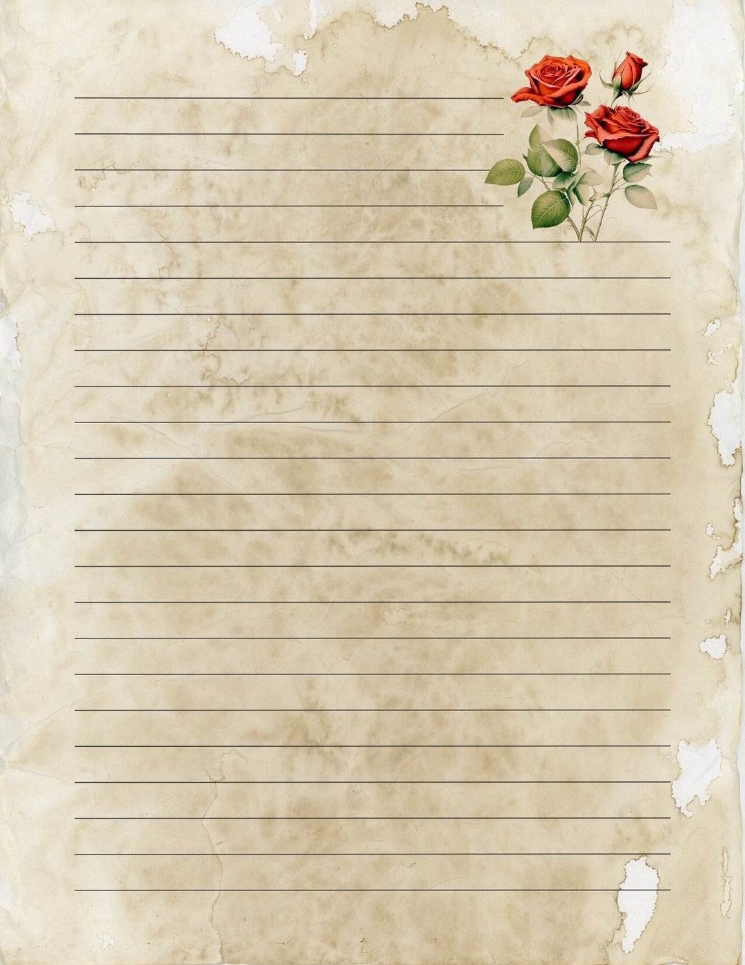 Printable Writing Paper Vintage 10 Lined Sheets Printable Writing Paper US Letter Size Vintage Floral Writing Paper Etsy Printable Writing Paper Vintage 10 Lined Sheets Printable Writing Paper US Letter Size Vintage Floral Writing Paper Etsy