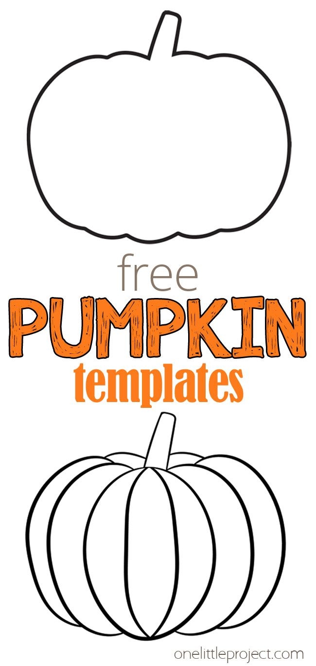 pumpkin templates free printable