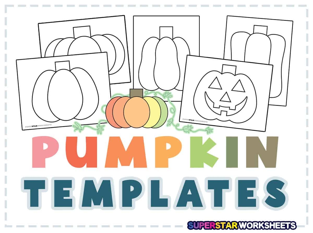 simple pumpkin templates free printable