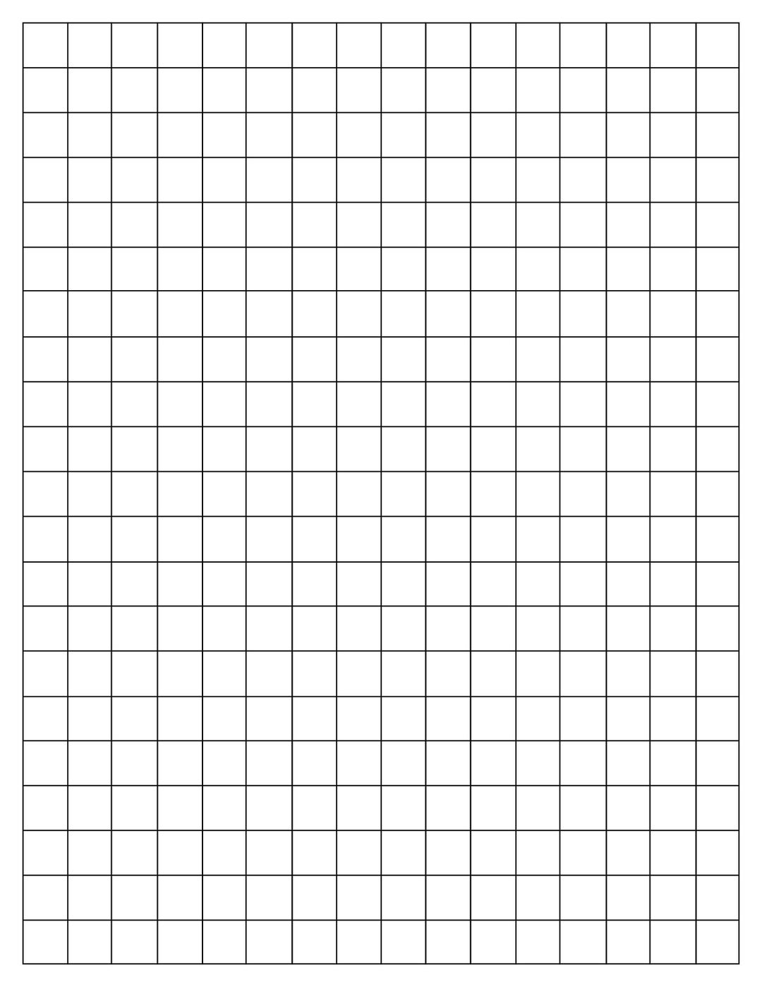 Quarter inch Graph Paper Etsy