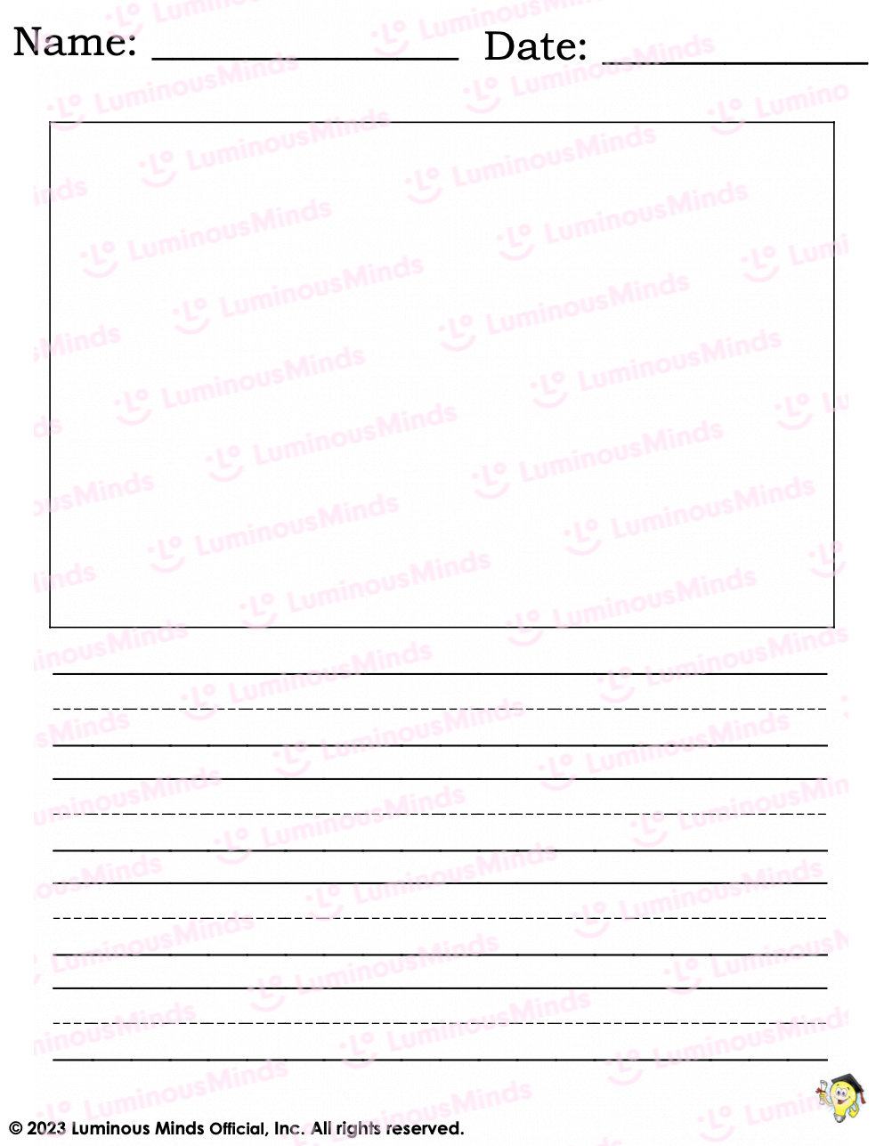 primary paper printable