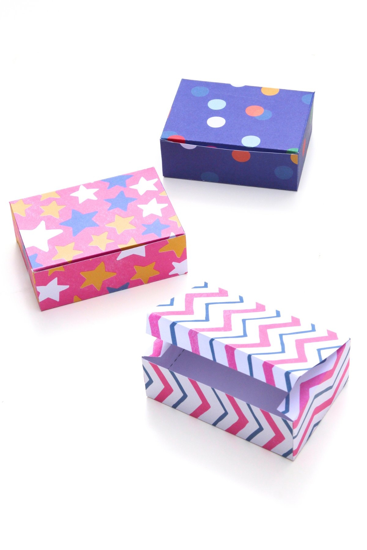 Rectangle Box Printable Template Gathering Beauty