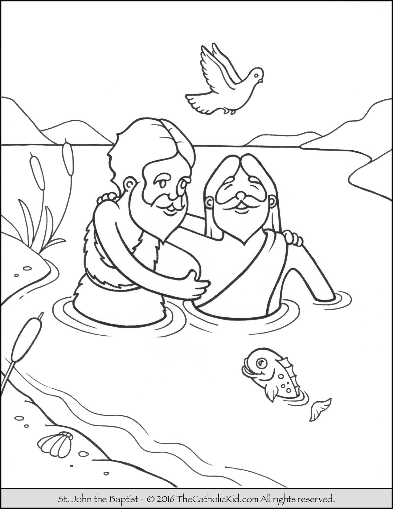 free printable john the baptist worksheets