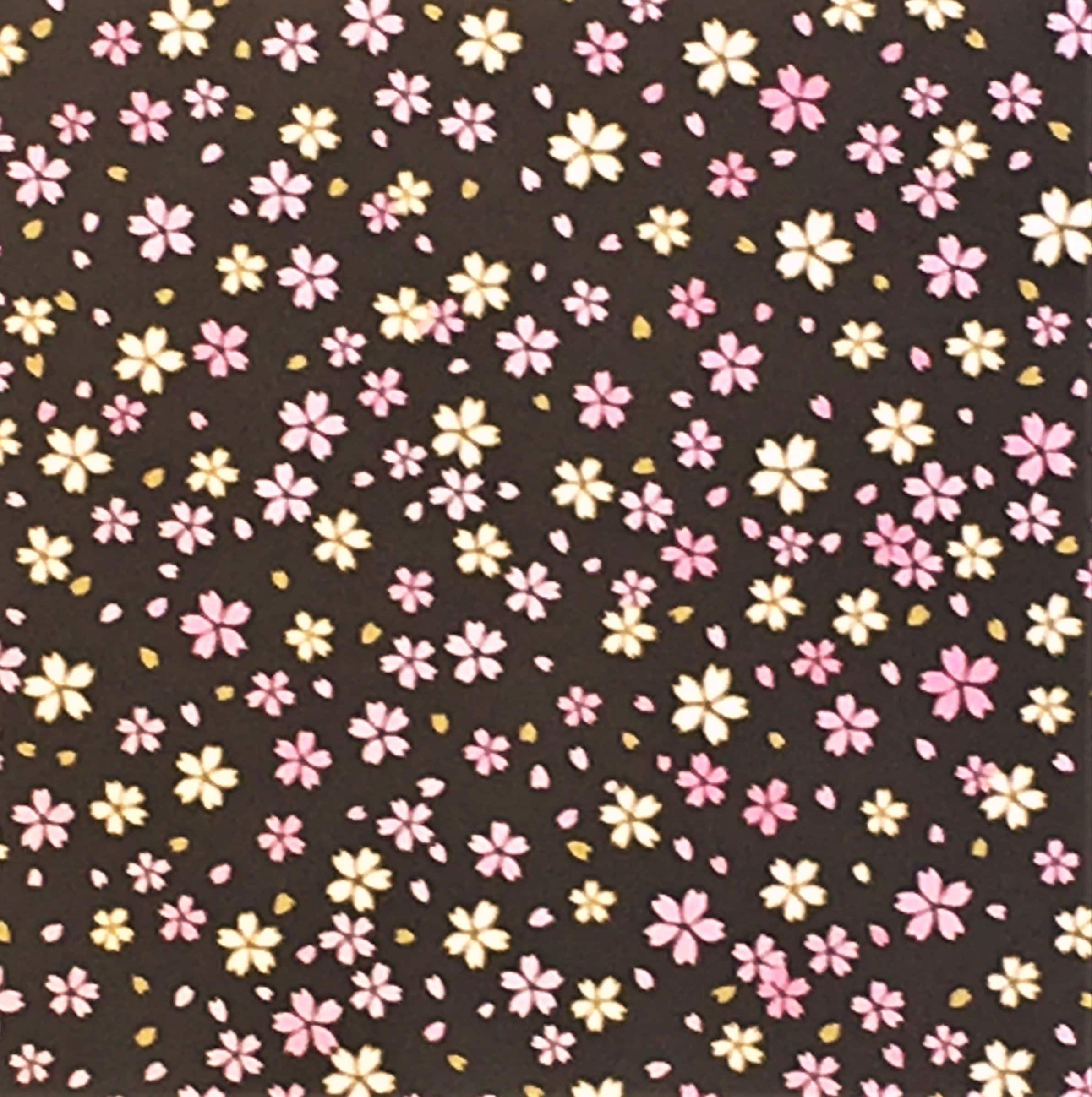 Sakura Cherry Blossom Print Origami Papers 6 X 6 Inch Japanese Origami Paper Pack 25 Sheets Etsy