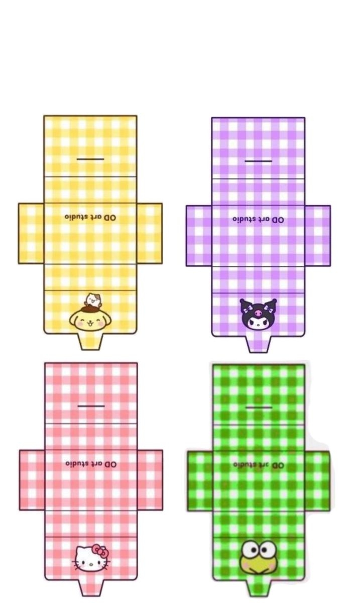 Sanrio Paper Bags Easy Paper Crafts Diy Printable Diy Crafts Paper Toys Template Sanrio Paper Bags Easy Paper Crafts Diy Printable Diy Crafts Paper Toys Template