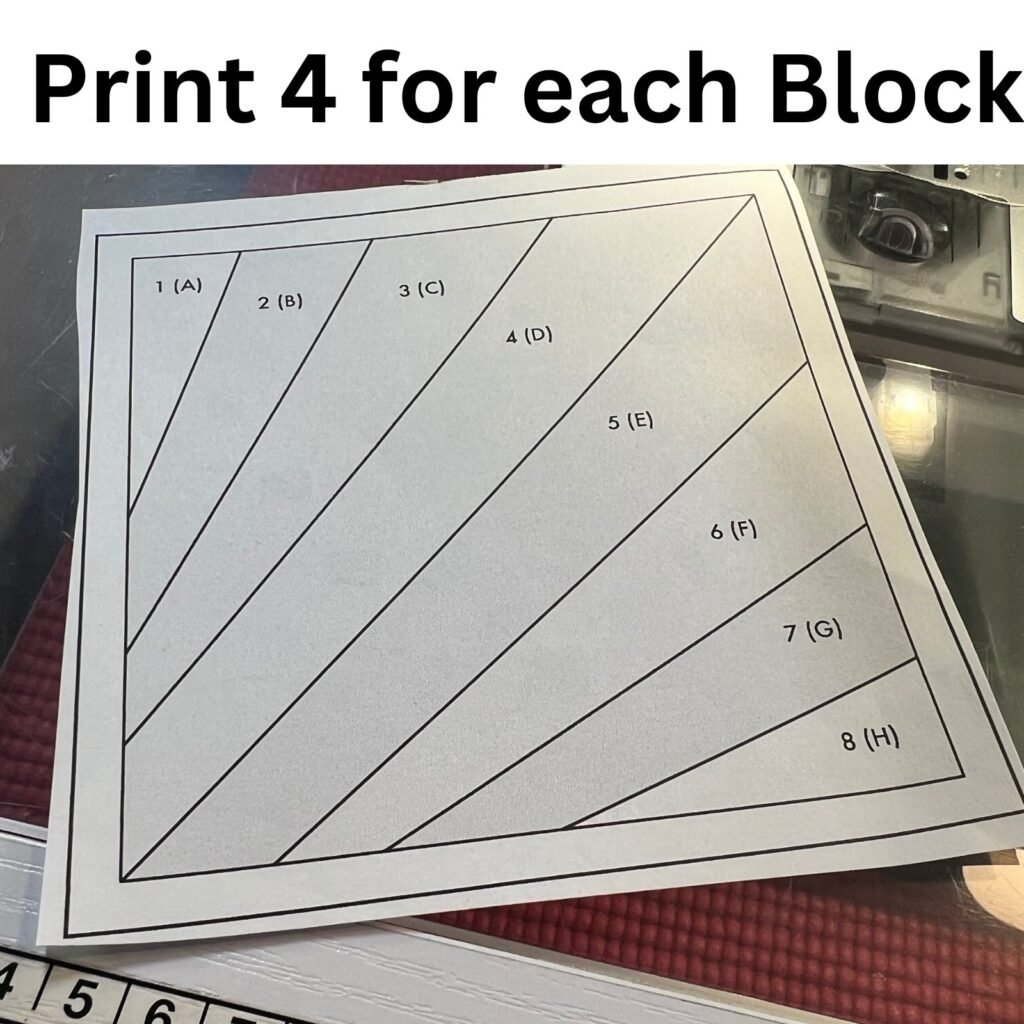 printable free paper pieced quilt patterns