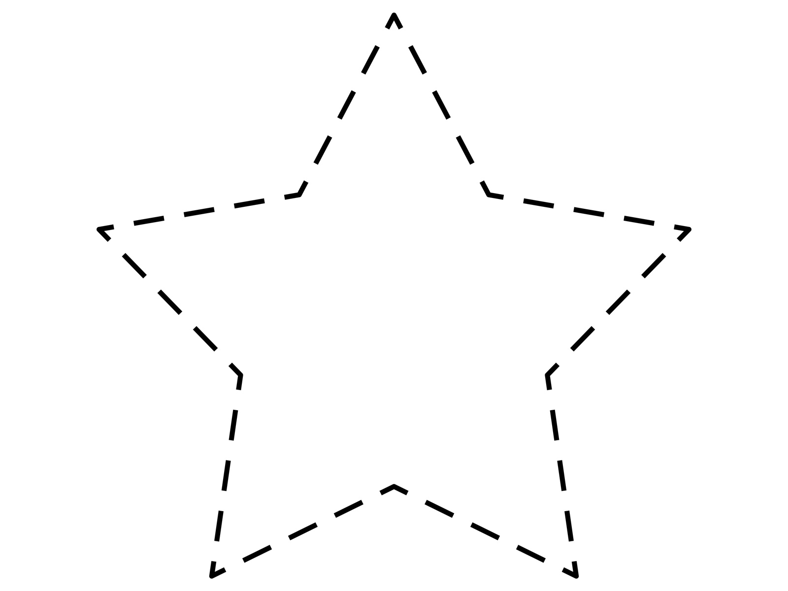star template printable free