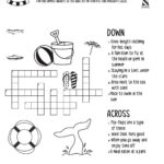 Summer themed Crossword Puzzles Beeloo Printable Crafts And Activities For Kids