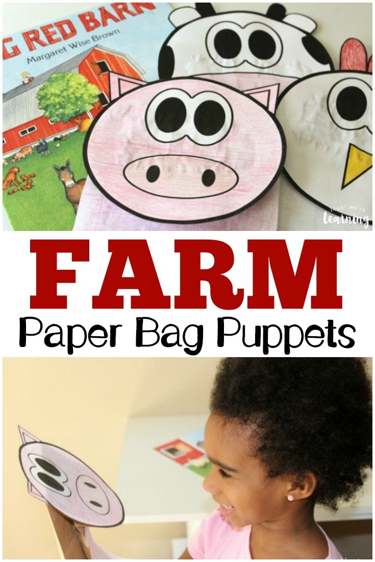 paper bag puppets printables paper bag puppets printables